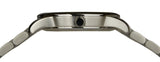 Movado Museum Classic Black Dial Silver Steel Strap Watch For Women - 0606505