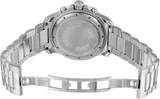 Movado Series 800 Chronograph Black Dial Silver Steel Strap Watch For Men - 2600110