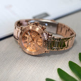 Guess Cosmic GW0465L2 women's watch in rose gold