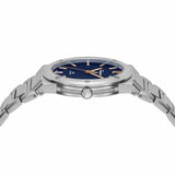Salvatore Ferragamo F-80 Classic Black Dial Silver Steel Strap Watch for Men - SFDT02423