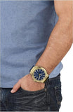 Salvatore Ferragamo F-80 Classic Blue Dial Blue Rubber Strap Watch for Men - SFHY02822