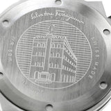 Salvatore Ferragamo F-80 Classic Silver Dial Silver Steel Strap Watch for Men - SFDT02223
