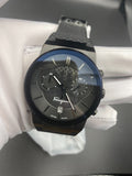 Salvatore Ferragamo Sapphire Black Dial Black Rubber Strap Watch for Men - SFHP00320