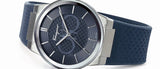 Salvatore Ferragamo Sapphire Blue Dial Blue Rubber Strap Watch for Men - SFHP00120