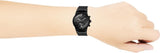 Salvatore Ferragamo Sapphire Chrono Black Dial Black Rubber Strap Watch for Men - SFME00621
