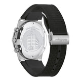 Salvatore Ferragamo Sapphire Chrono Black Dial Black Silicone Strap Watch for Men - SFME00121