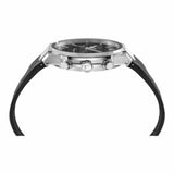Salvatore Ferragamo Sapphire Chrono Black Dial Black Silicone Strap Watch for Men - SFME00121