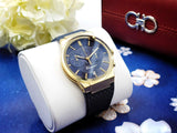 Salvatore Ferragamo Sapphire Chrono Blue Dial Blue Silicone Strap Watch for Men - SFME00221
