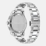 Salvatore Ferragamo Sapphire Chrono Blue Dial Silver Steel Strap Watch for Men - SFME01123