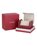 Salvatore Ferragamo Sapphire Chrono Green Dial Silver Steel Strap Watch for Men - SFME00421