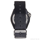Seiko 5 Sports Automatic Black Dial Black NATO Strap Watch For Men - SRPD79K1