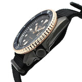 Seiko 5 Sports Automatic Blue Dial Black NATO Strap Watch for Men - SBSA098