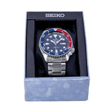 Seiko 5 Sports Automatic Blue Dial Silver Steel Strap Watch For Men - SRPD53K1