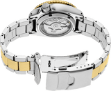 Seiko 5 Sports Automatic Brown Dial Two Tone Steel Strap Watch For Men - SRPK24