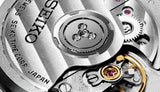 Seiko 5 Sports SNXS Series Automatic Black Dial Silver Steel Strap Watch for Men - SRPK89K1