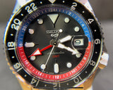 Seiko 5 Sports Special Edition Automatic Grey Dial Silver Steel Strap Watch For Men - SSK019K1