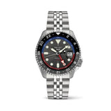 Seiko 5 Sports Special Edition Automatic Grey Dial Silver Steel Strap Watch For Men - SSK019K1