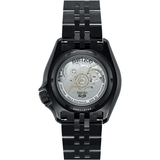 Seiko Automatic SKX GMT Yuto Horigome Limited Edition Black Dial Black Steel Strap Watch For Men - SSK027K1