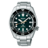 Seiko Prospex 140th Anniversary Limited Divers Green Dial Silver Steel Strap Watch For Men - SPB207J1