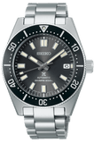 Seiko Prospex 1965 Modern Re Interpretation Automatic Black Dial Silver Steel Strap Watch For Men - SPB143J1