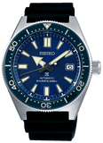 Seiko Prospex Analogue Automatic Diver Blue Dial Black Rubber Strap Watch For Men - SPB053J1