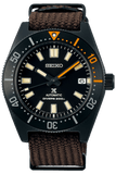 Seiko Prospex Black Series 1965 Limited Edition Black Dial Brown NATO Strap Watch For Men - SPB253J1