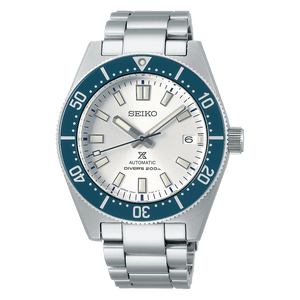 Seiko Prospex Diver 140th Anniversary Limited Edition White Dial Silver Steel Strap Watch For Men - SPB213J1