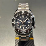 Seiko Prospex Diver Scuba Automatic Blue Dial Silver Steel Strap Watch for Men - SBEJ021