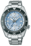 Seiko Prospex Limited Edition Automatic GMT Glacier Blue Dial Silver Steel Strap Watch For Men - SPB385J1