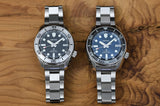 Seiko Prospex Sea Automatic Diver Green Dial Silver Steel Strap Watch For Men - SPB187J1