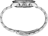 Seiko Prospex Speedtimer Solar Chronograph Silver Dial Silver Steel Strap Watch for Men - SSC911
