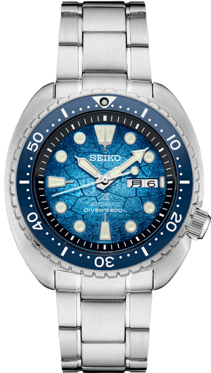 Seiko Prospex US Special Edition Automatic Blue Dial Silver Steel Strap Watch for Men - SRPH59