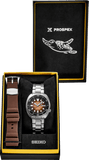 Seiko Prospex US Special Edition King Turtle Automatic Brown Dial Silver Steel Strap Watch for Men - SRPH55