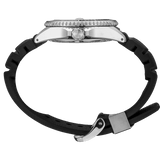 Seiko Shogun Prospex Titanium Divers Automatic White Dial Black Rubber Strap Watch For Men - SPB191J1