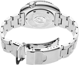 Seiko US Special Edition Automatic Green Dial Silver Steel Strap Watch for Men - SRPH57