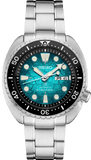 Seiko US Special Edition Automatic Green Dial Silver Steel Strap Watch for Men - SRPH57