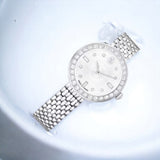 Swarovski Certa Crystals Silver Dial Silver Steel Strap Watch for Women - 5673022