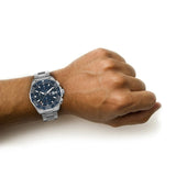 Tag Heuer Aquaracer Calibre 16 Blue Dial Silver Steel Strap Watch for Men - CAY211B.BA0927