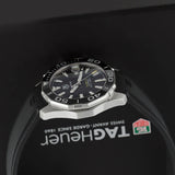 Tag Heuer Aquaracer Calibre 5 Automatic Black Dial Black Rubber Strap Watch for Men -  WAY211A.FT6151
