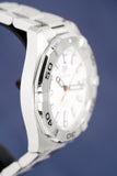 Tag Heuer Aquaracer Quartz White Dial Silver Steel Strap Watch for Men - WBD1111.BA0928