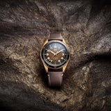 Tag Heuer Autavia Brown Dial Brown Leather Strap Watch for Men - WBE5191.FC8276