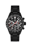 Tag Heuer Carrera Automatic Chronograph Black Dial Black Steel Strap Watch for Men - CBG2090.BH0661