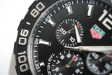 Tag Heuer Formula 1 Black Dial Black Leather Strap Watch for Men - CAZ1010.FT8024