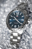 Tag Heuer Formula 1 Blue Dial Silver Steel Strap Watch for Men - WAZ1118.BA0875