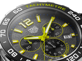 Tag Heuer Formula 1 Chronograph Grey Dial Silver Steel Strap Watch for Men - CAZ101AG.BA0842