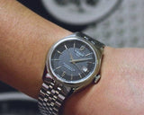 Tissot Ballade Powermatic 80 Cosc Black Dial Silver Steel Strap Watch For Men - T108.408.11.057.00