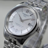Tissot Ballade Powermatic 80 Cosc Silver Dial Silver Steel Strap Watch For Men - T108.408.11.037.00