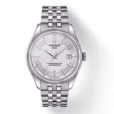Tissot Ballade Powermatic 80 Cosc Silver Dial Silver Steel Strap Watch For Men - T108.408.11.037.00