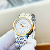 Tissot Carson Automatic Silver Dial Two Tone Steel Strap Watch For Women - T085.207.22.011.00