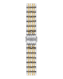 Tissot Carson Automatic Silver Dial Two Tone Steel Strap Watch For Women - T085.207.22.011.00